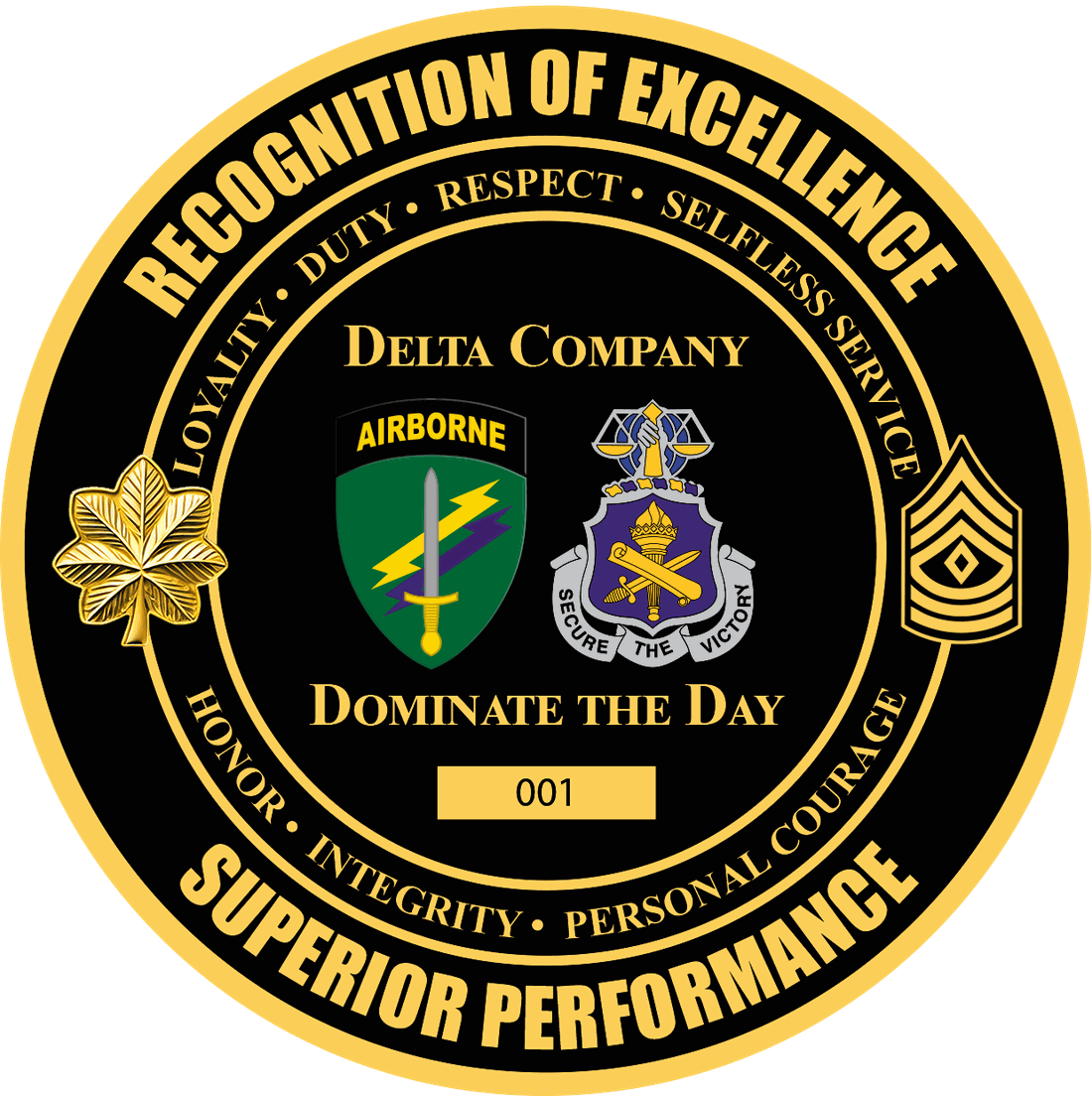Back of the Daybreaker Company coin